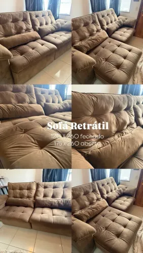 Sofá retrátil