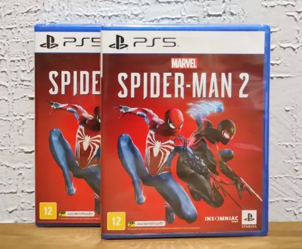 Spider-Man 2 Ps5 Lacrado (Aceitamos seu jogo usado com pagamento)