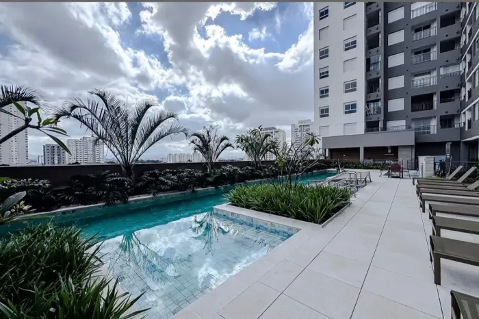 APARTAMENTO NOVO PARA LOCAÇÃO 52 m² | 2 DORMITÓRIOS | 1 SUÍTE | LAZER COMPLETO