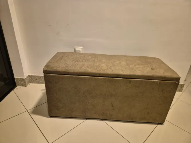 Puff/Baú Marrom - R$ 150,00