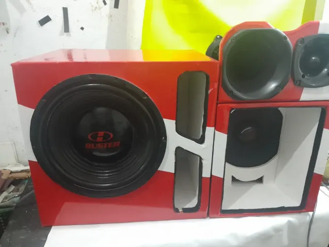 SOM AUTOMOTIVO COMPLETO COM MÓDULO TS 800x4