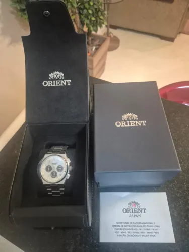 Relógio Orient Solartech PRX Chrono MBSSC274 S1SX