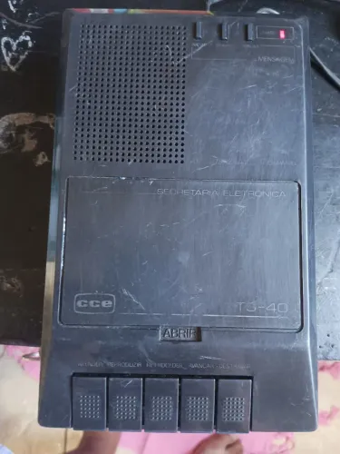 secretária eletrônica CCE TS-40, LEIA O ANÚNCIO