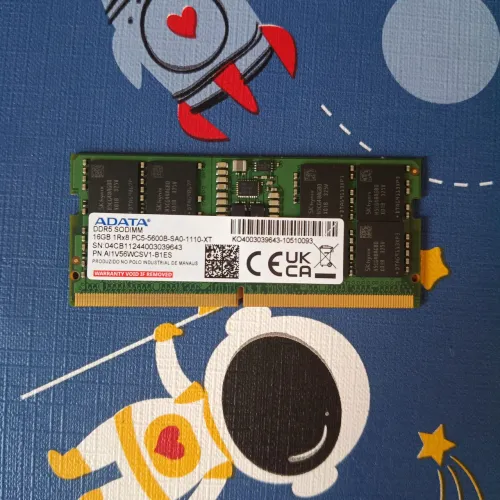 Memória RAM DDR5 16GB 5600MHz ADATA Notebook