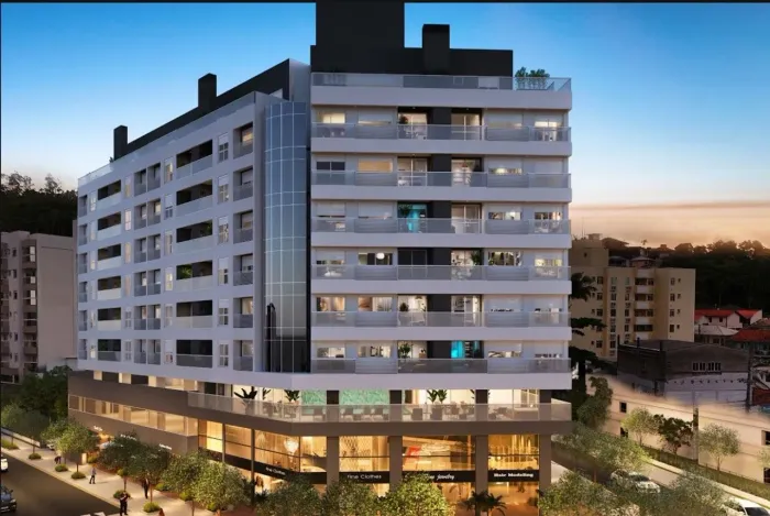 Apartamento novo com Sacada e Churrasqueira à venda próximo à UFSC, em Florianópolis.