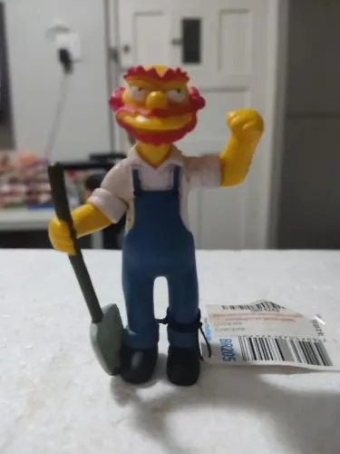 Boneco Zelador Willie (simpsons) Long Jump 8 Cm