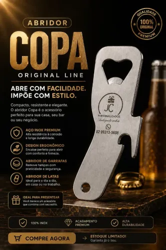 ABRIDOR ORIGINAL PERSONALIZADO