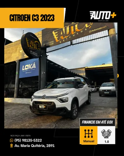 Citroen C3 Feel 1.0 Flex 6V 5P Mec. 2023