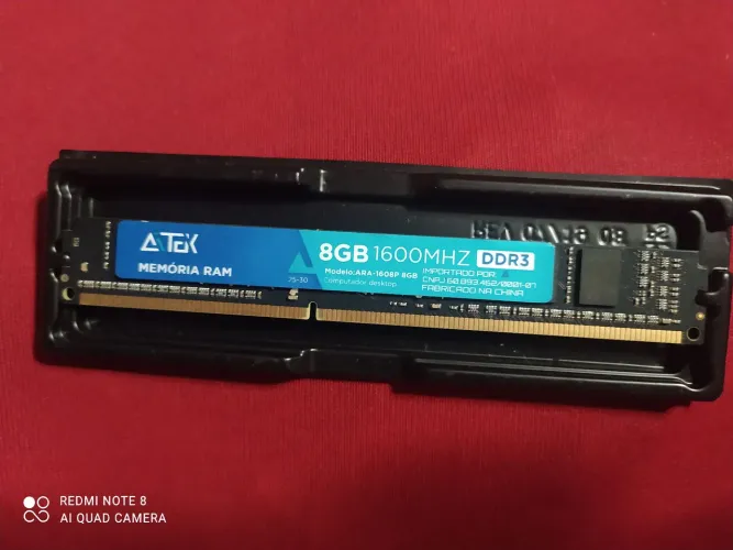 Combo Peças PC Gamer: Placa de Vídeo RX 570 + Fonte 500W + RAM 8GB + Cooler