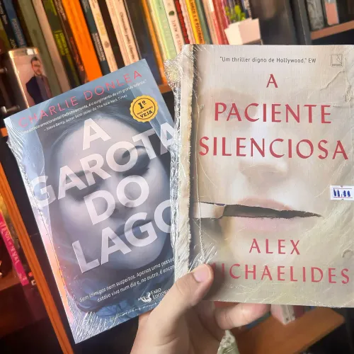 Livros de suspense (Novos e lacrados)