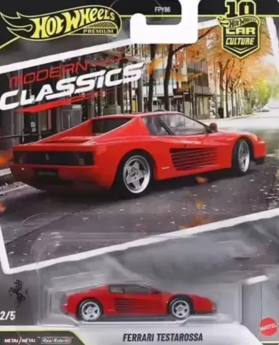 Ferrari testarossa hotweels