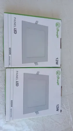 Kit 2 Lâmpadas led brancas embutir