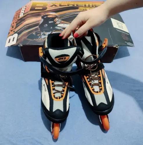 Patins B Xtreme 5000 Abec-7 Alumínio - Adulto - Calça 38 ao 41 - NUNCA FOI USADO!