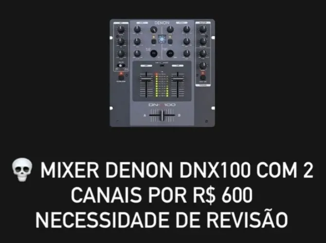 Mixer Denon DNX 100 (precisa de revisão)