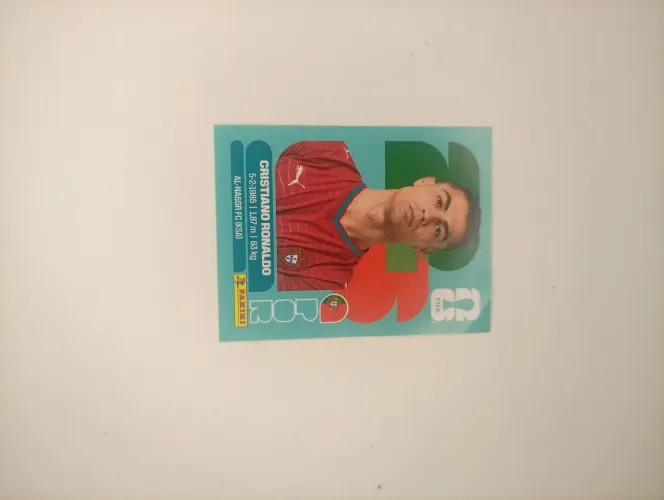 Figurinha do Cristiano Ronaldo CR7 2026-Nova !