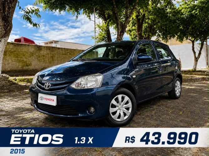 Toyota Etios X 1.3 Flex 16V 5P Mec. 2015
