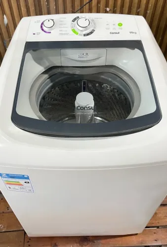 CÔNSUL 11 kg CESTO DE INOX MÁQUINA DE LAVAR ROUPA