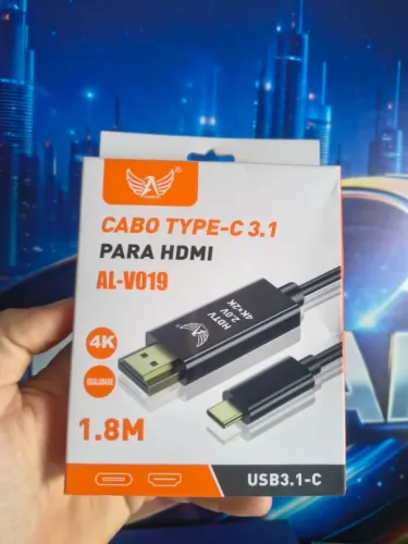 Cabo Type-c Para Hdmi Altomex Al-vo19 1,8m