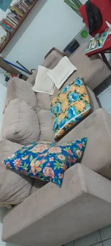 Vendo ou troco sofá retrátil 3 lugares