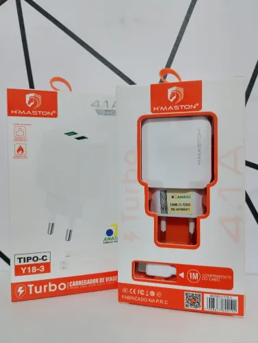 Carregador Turbo H'maston Tipo-C - 1 Metro