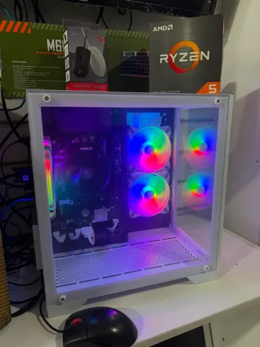 Pc Gamer RYZEN 5 COMPLETO Novo c/ Garantia