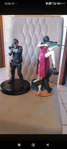 Resident evil Leon e Ada Wong 