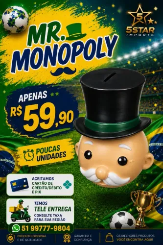 Cofre Mr. Monopoly