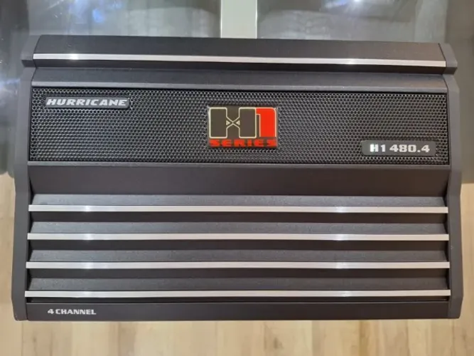 Módulo Amplificador Hurricane H1 480.4 - 4 Canais - 480W RMS