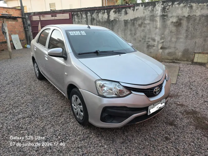 Toyota Etios X Sedan 1.5 Flex 16V 4P Mec. 2018