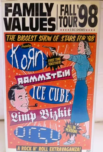 VHS Family Values tour '98