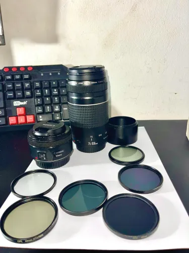 2 lentes 50M 75-300M