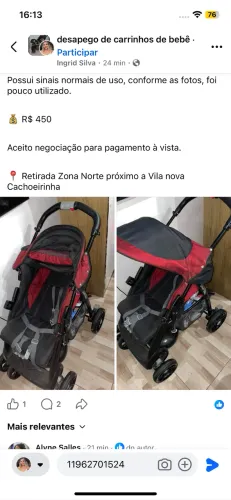 Carrinho de bebê