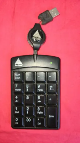 Teclado Numérico USB Clone
