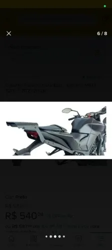 Suporte para bauleto MT 03 2021 até 2026