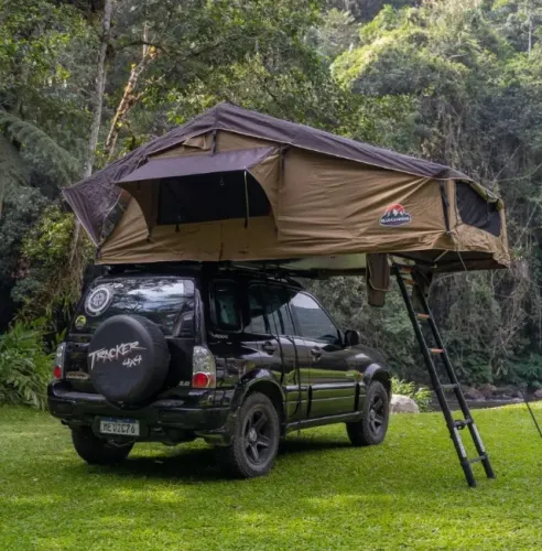 Barraca de Teto Expedition Tradicional 1,90m - Camping - até 5 pessoas