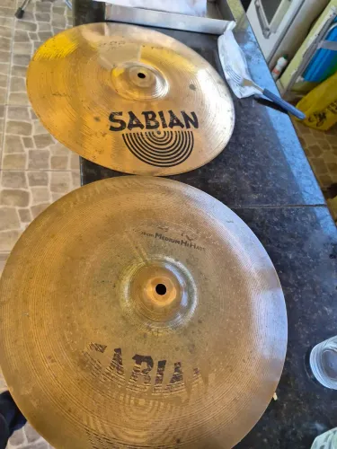 Par de contratempo Sabian B8 pro 14