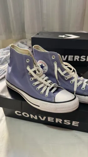 Converse All Star tamanho 38, roxo 