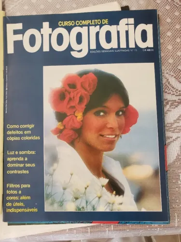REVISTA CURSO COMPLETO DE FOTOGRAFIA, 30 EDIÇOES AVULSAS