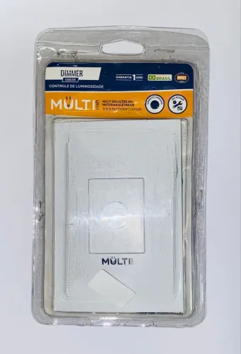 Dimmer Rotativo Multicraft 4x2 Bivolt Branco