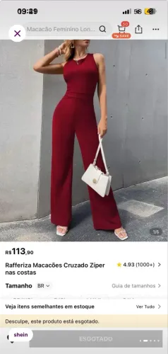 Macacão Shein 