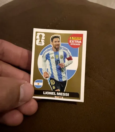 ? Messi Dourado Raro - Excelente Estado!