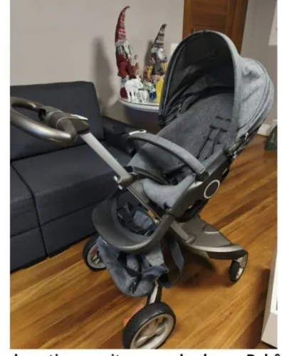 Vendo Carrinho de Bebê - Marca Stokke c/ acessórios + cadeirinha de carro! Novos