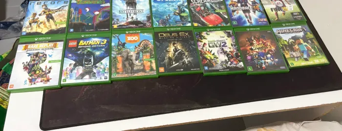 SELEÇÃO DE JOGOS XBOX ONE(Minecraft,Terraria,Sonic Forces,Lego Batman 3 e outros)