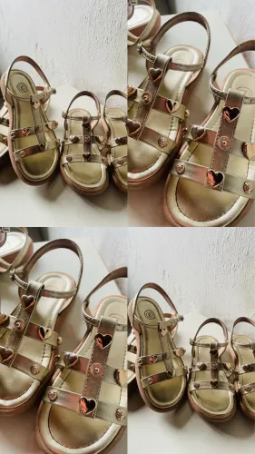 Sandália mãe e filha