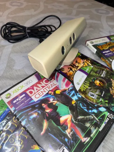 Kinect Xbox 360 + 9 jogos