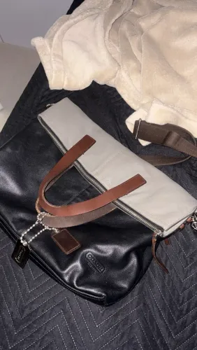 BOLSA / PASTA DE COURO DA COACH