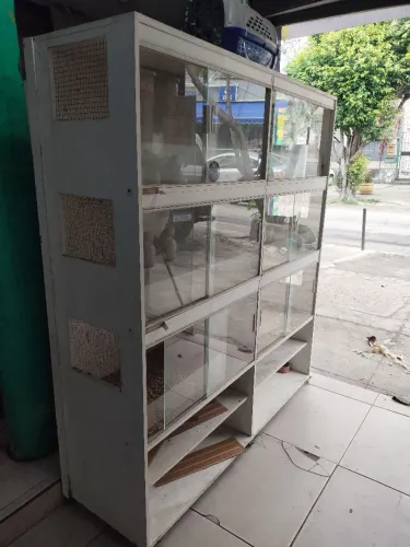 Terrário para roedores entre outros