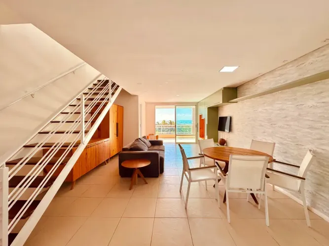 COBERTURA DUPLEX GRAN SOL LUXO E CONFORTO -PORTO DAS DUNAS