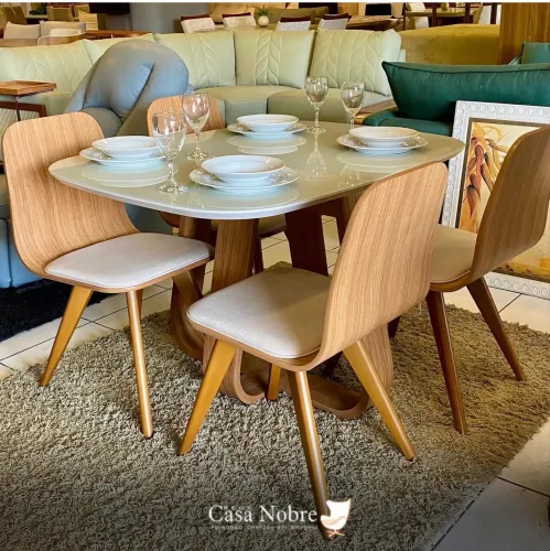 Mesa de jantar 4 Lugares 