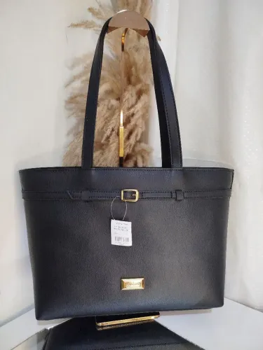 Bolsa original couro fino em tamanho grande